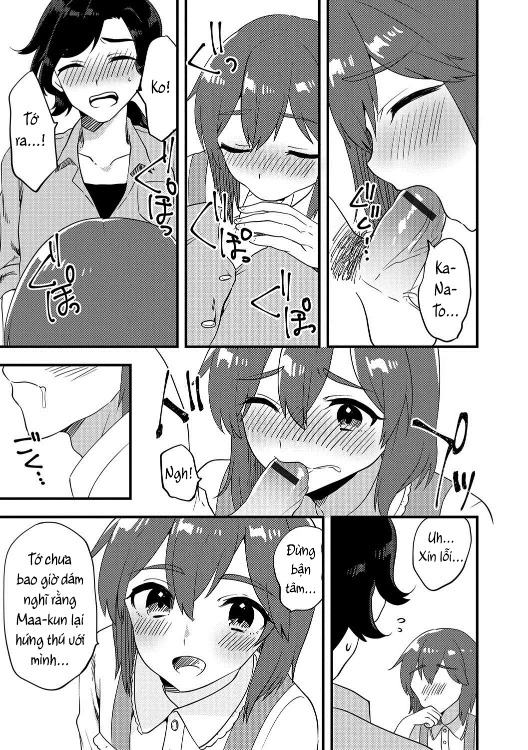 HentaiVN.net - Ảnh 9 - Futari wa Ryouomoi...? [2人は両想い...? (月刊Web男の娘・れくしょんッ！S Vol.15)] - Chap 1