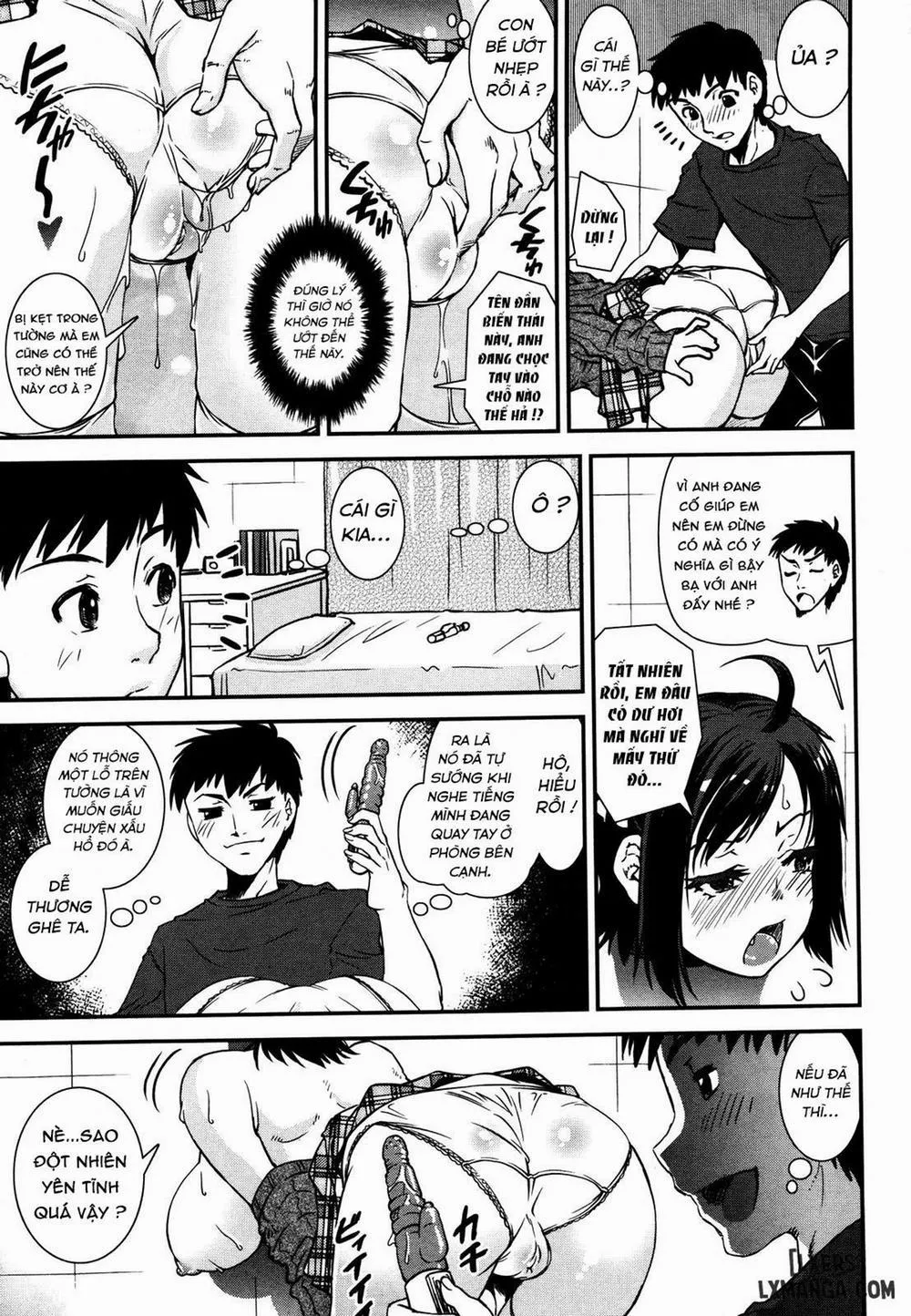 HentaiVN.net - Ảnh 7 - With My Sister Through A Hole - Chap 1