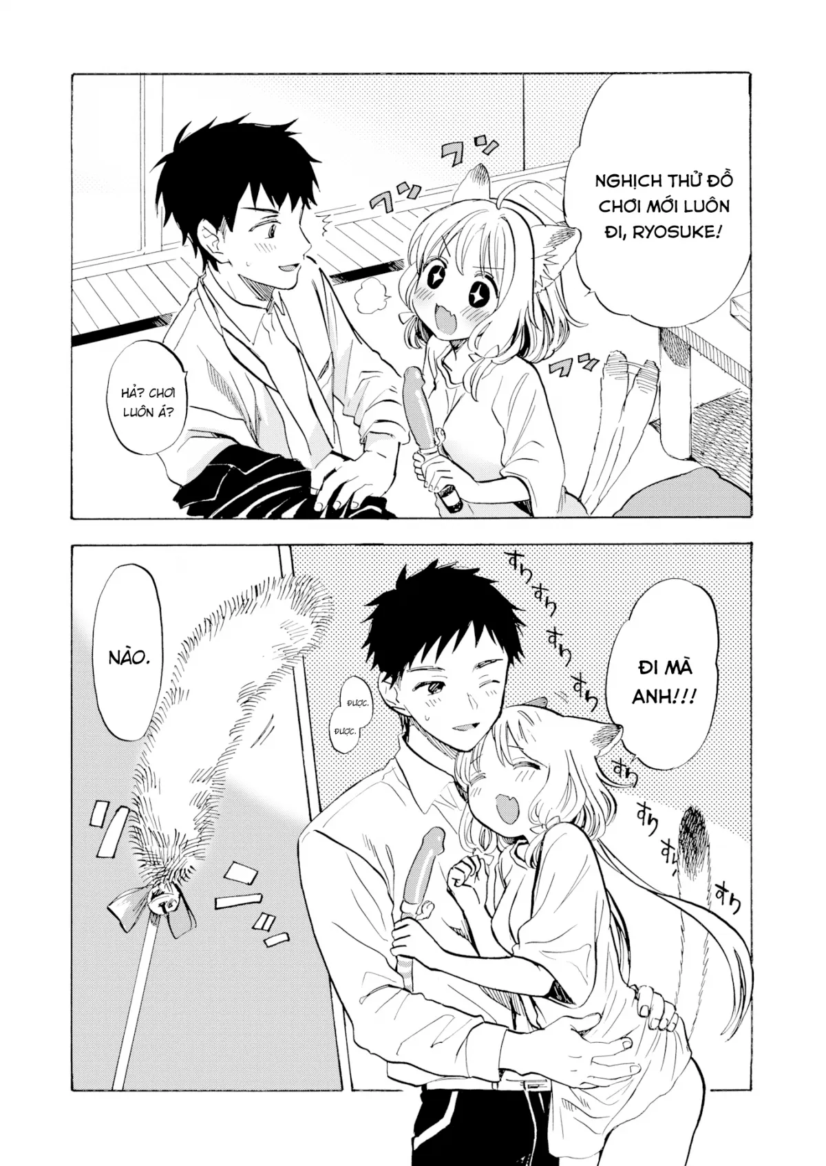 HentaiVN.net - Ảnh 7 - Cách tốt nhất để gần gũi với nàng moè [The Proper Way to Treat Your Pet] - Chap 1