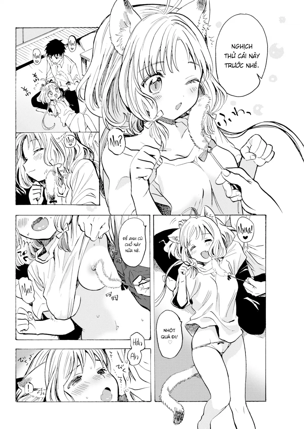 HentaiVN.net - Ảnh 8 - Cách tốt nhất để gần gũi với nàng moè [The Proper Way to Treat Your Pet] - Chap 1