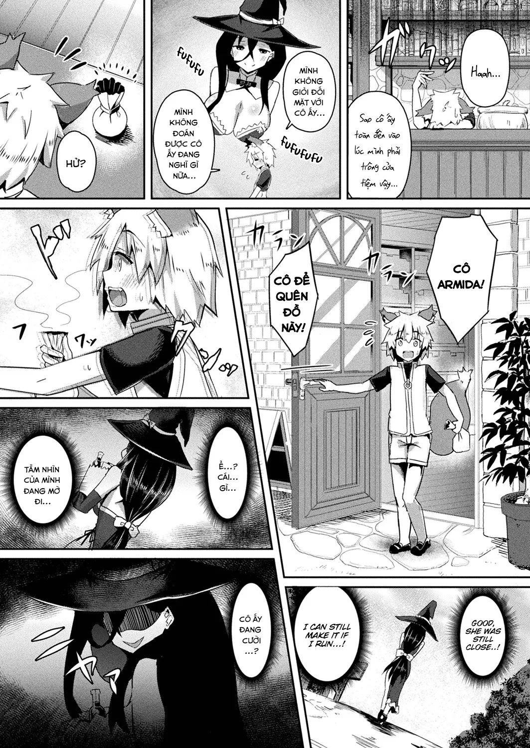 HentaiVN.net - Ảnh 3 - Witch's Temptation - Chap 1