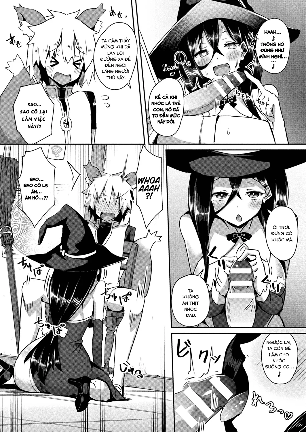 HentaiVN.net - Ảnh 6 - Witch's Temptation - Chap 1