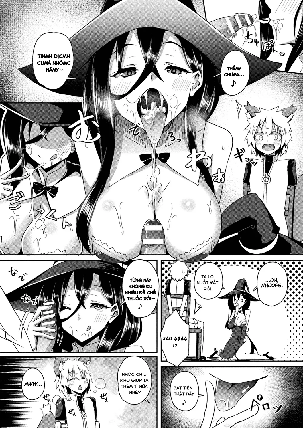 HentaiVN.net - Ảnh 8 - Witch's Temptation - Chap 1
