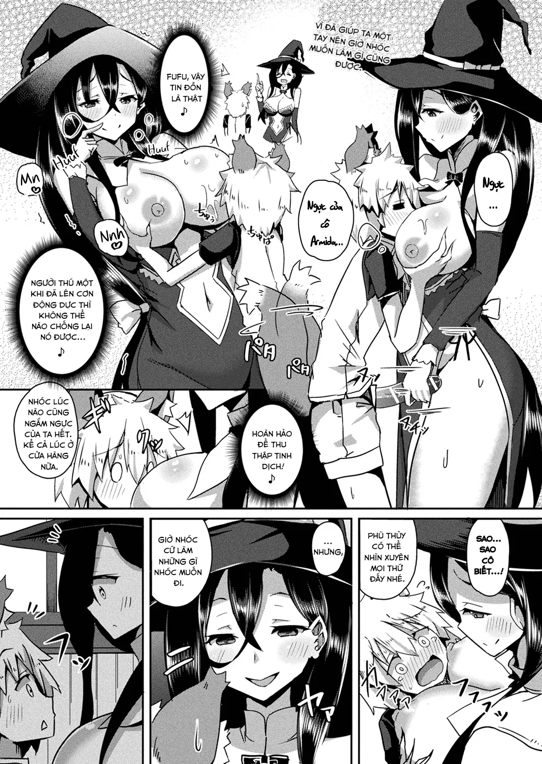 HentaiVN.net - Ảnh 9 - Witch's Temptation - Chap 1