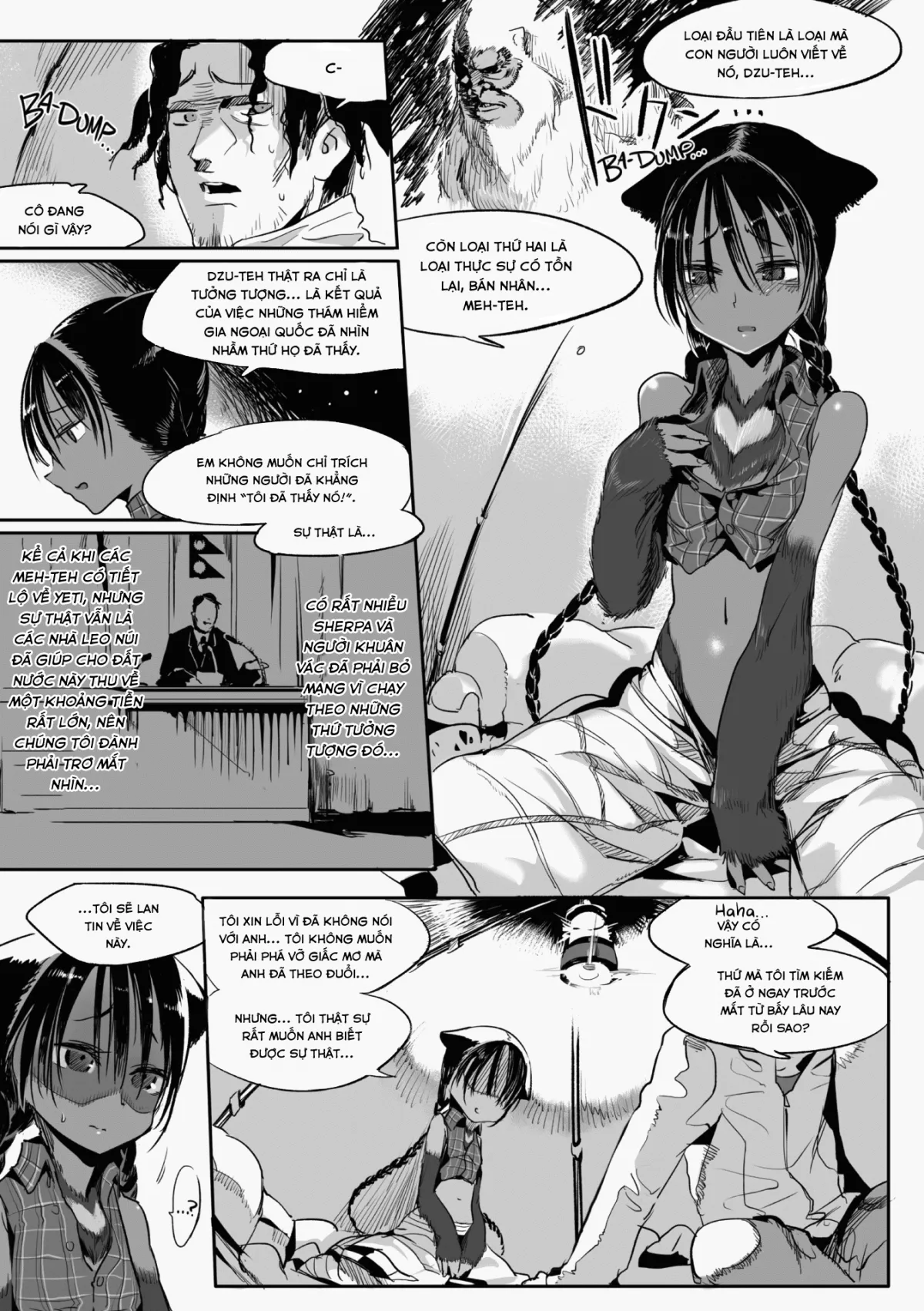 HentaiVN.net - Ảnh 11 - Truy Tìm Yeti [Yeti Investigation] - Chap 1