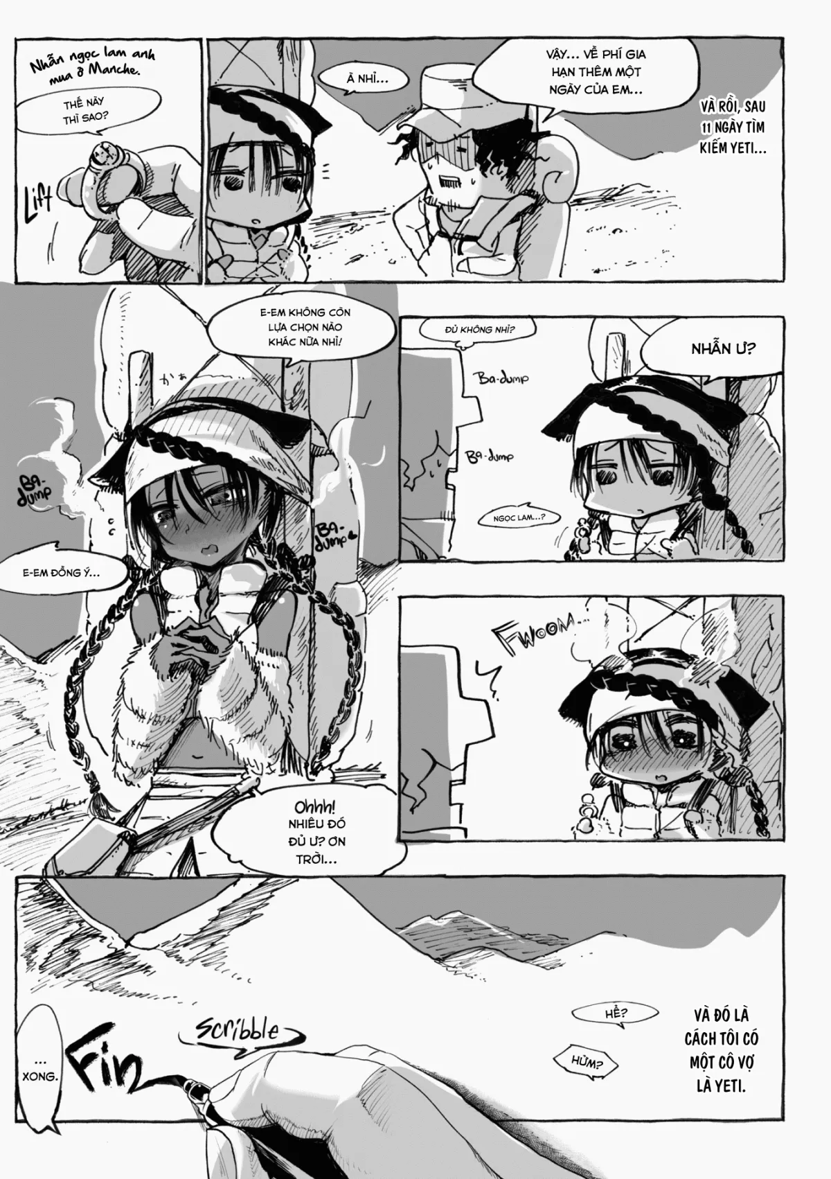 HentaiVN.net - Ảnh 19 - Truy Tìm Yeti [Yeti Investigation] - Chap 1