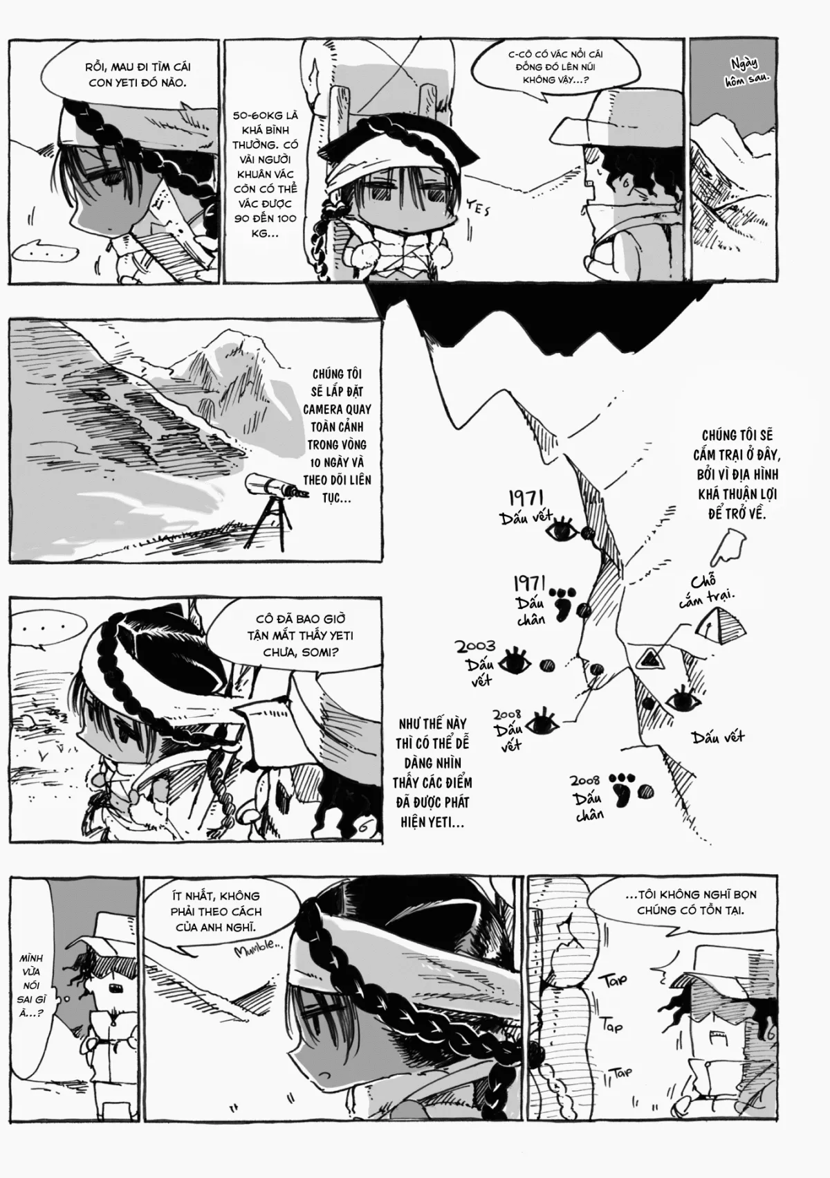 HentaiVN.net - Ảnh 7 - Truy Tìm Yeti [Yeti Investigation] - Chap 1