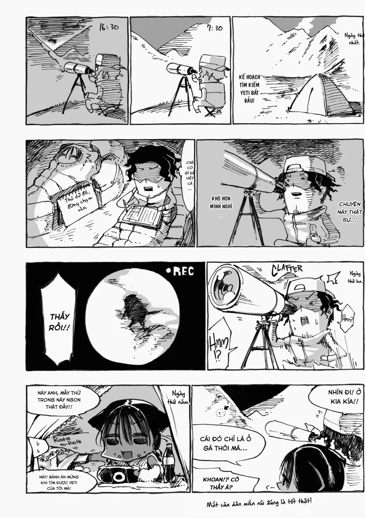 HentaiVN.net - Ảnh 8 - Truy Tìm Yeti [Yeti Investigation] - Chap 1