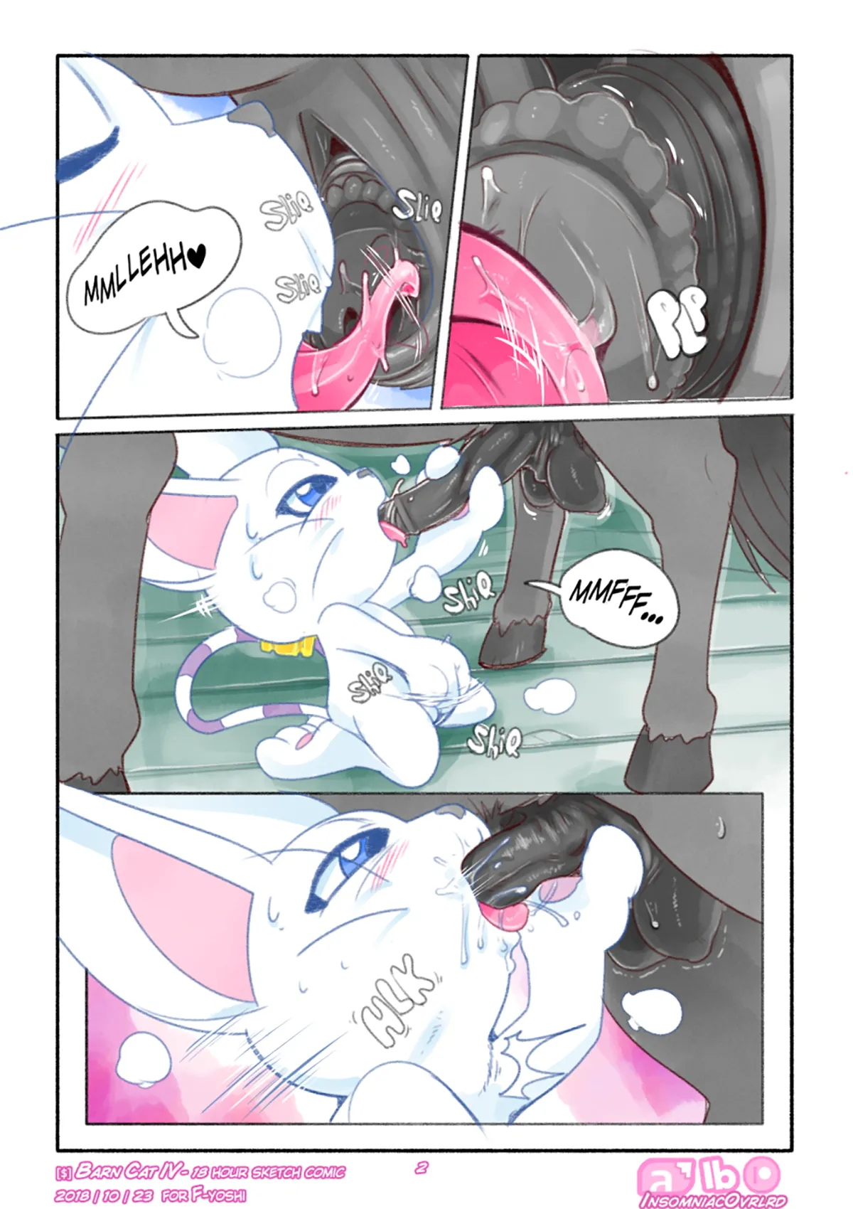 HentaiVN.net - Ảnh 4 - Chuyện tại chuồng ngựa [Barn cat] - Chap 1