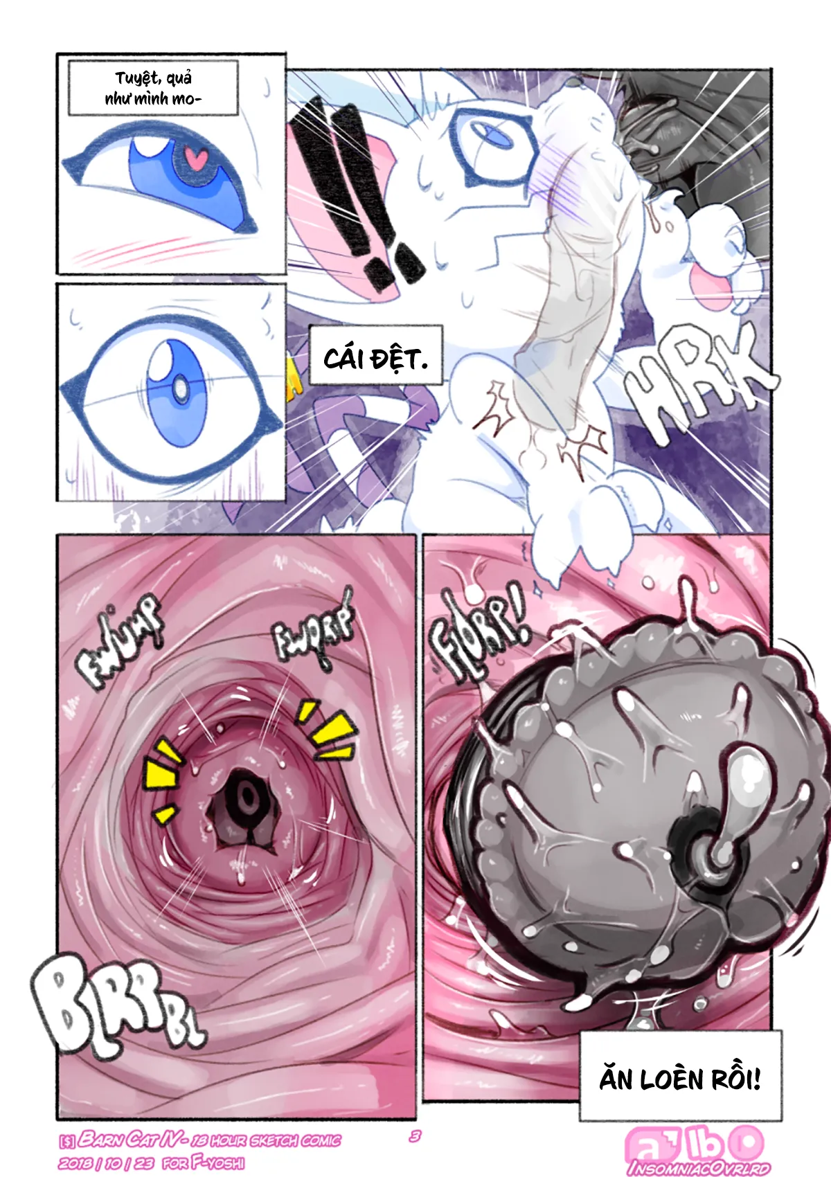 HentaiVN.net - Ảnh 5 - Chuyện tại chuồng ngựa [Barn cat] - Chap 1