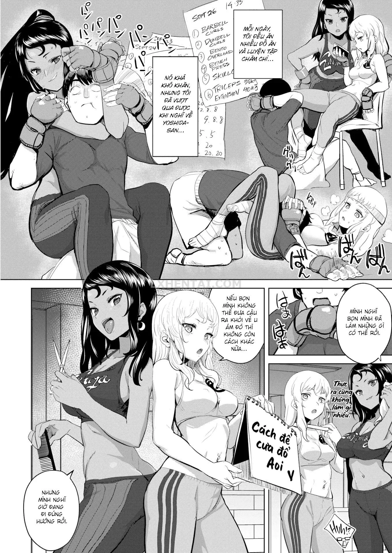 HentaiVN.net - Ảnh 6 - Gal Training! [Comic Kairakuten 2021-02] - Chap 1