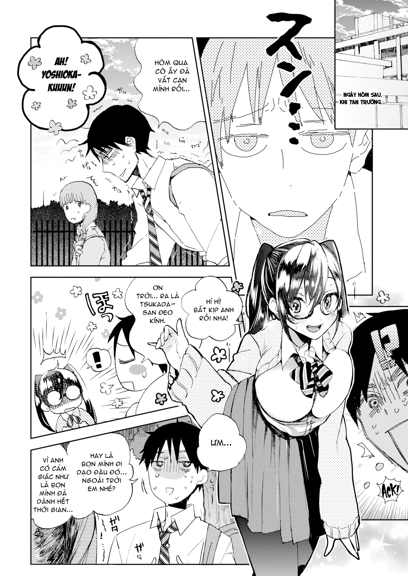 HentaiVN.net - Ảnh 5 - Tsukada-san is in Heat! - Chap 1