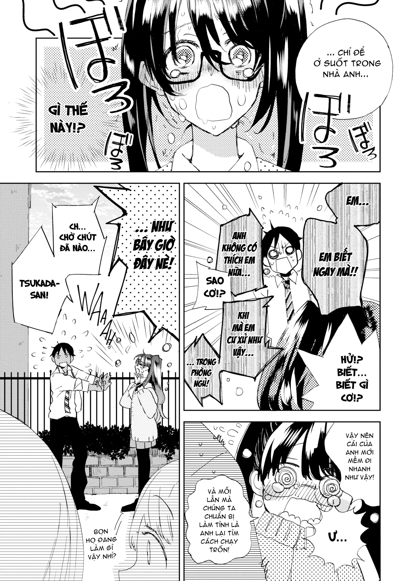 HentaiVN.net - Ảnh 6 - Tsukada-san is in Heat! - Chap 1