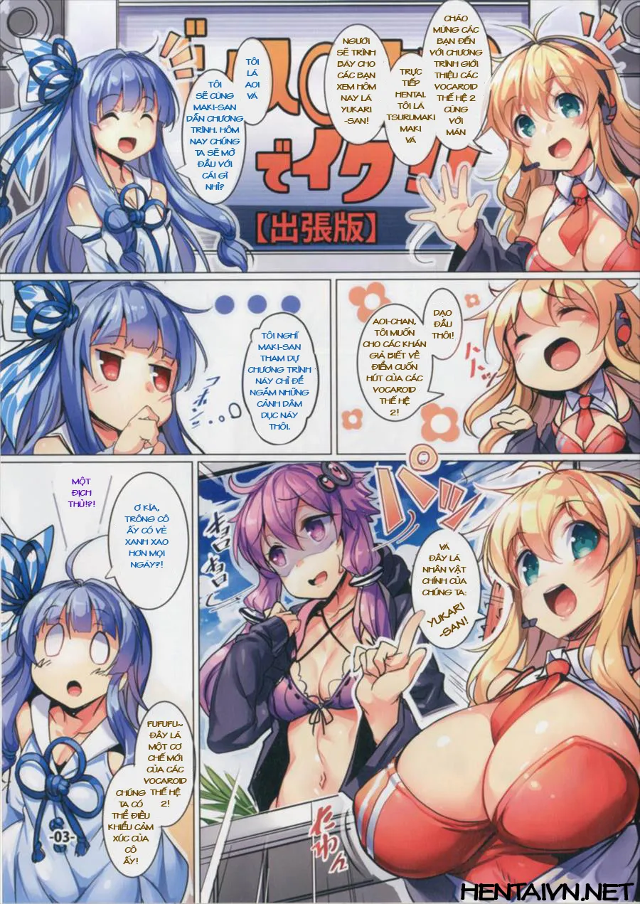 HentaiVN.net - Ảnh 3 - VOCALOID Thế Hệ 2 [Yukari Hatsujou Jikkyou Ecchi Na Shibari Play,] - Chap 1