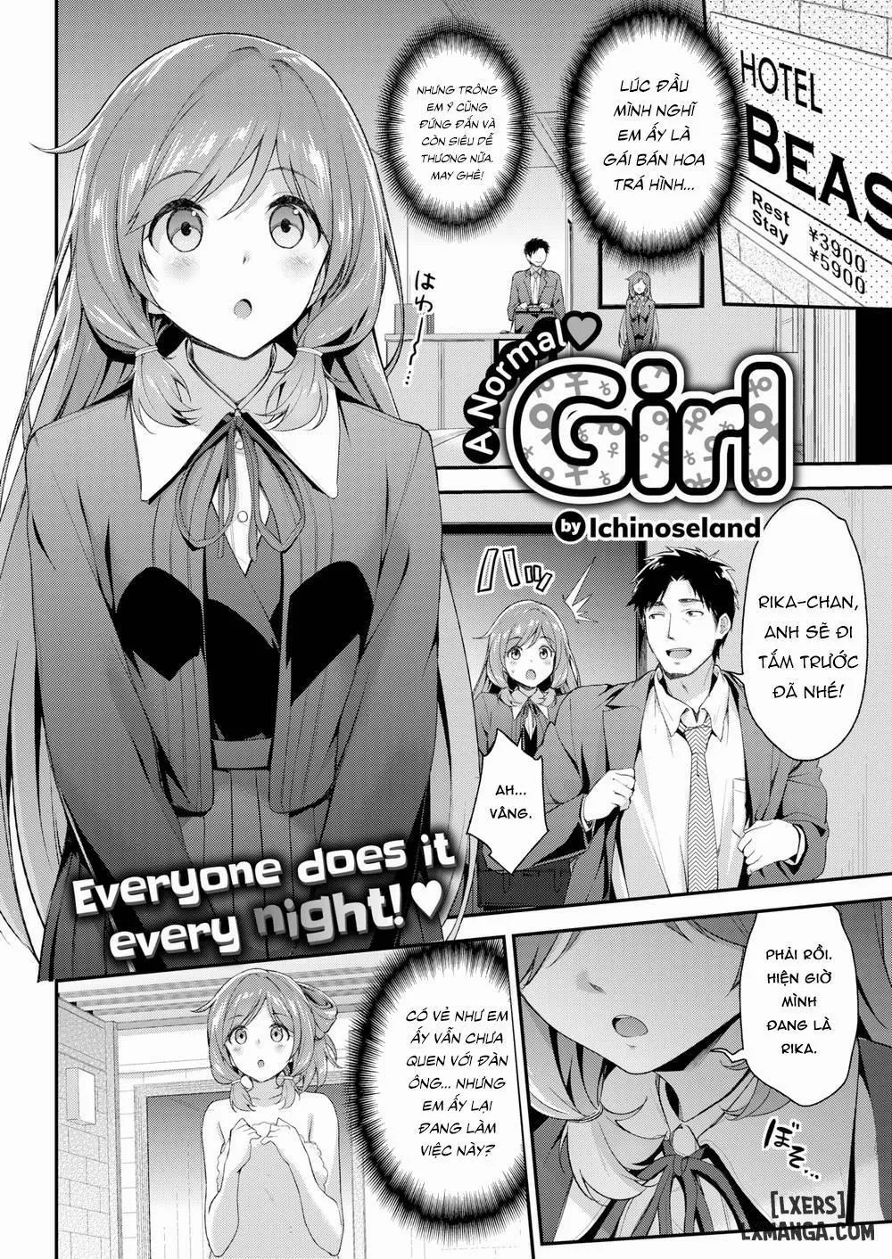 HentaiVN.net - Ảnh 2 - A Normal Girl - Chap 1