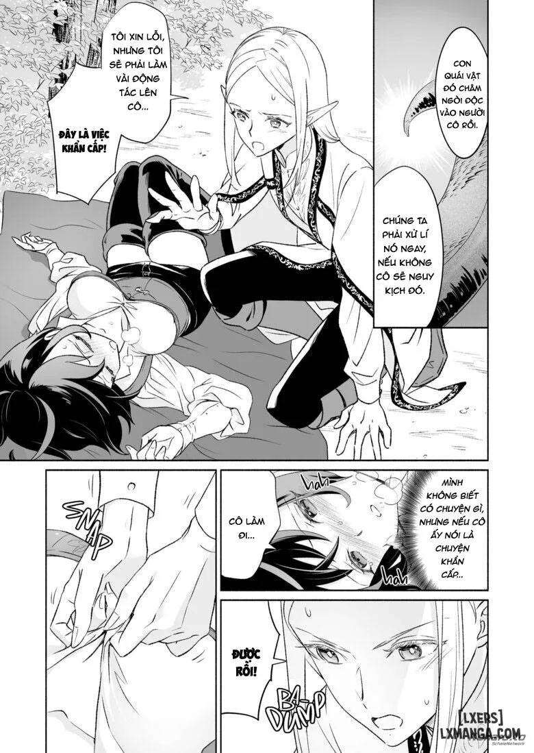 HentaiVN.net - Ảnh 9 - Brought Together With an Elf by Tentacles: Part One - Chap 1
