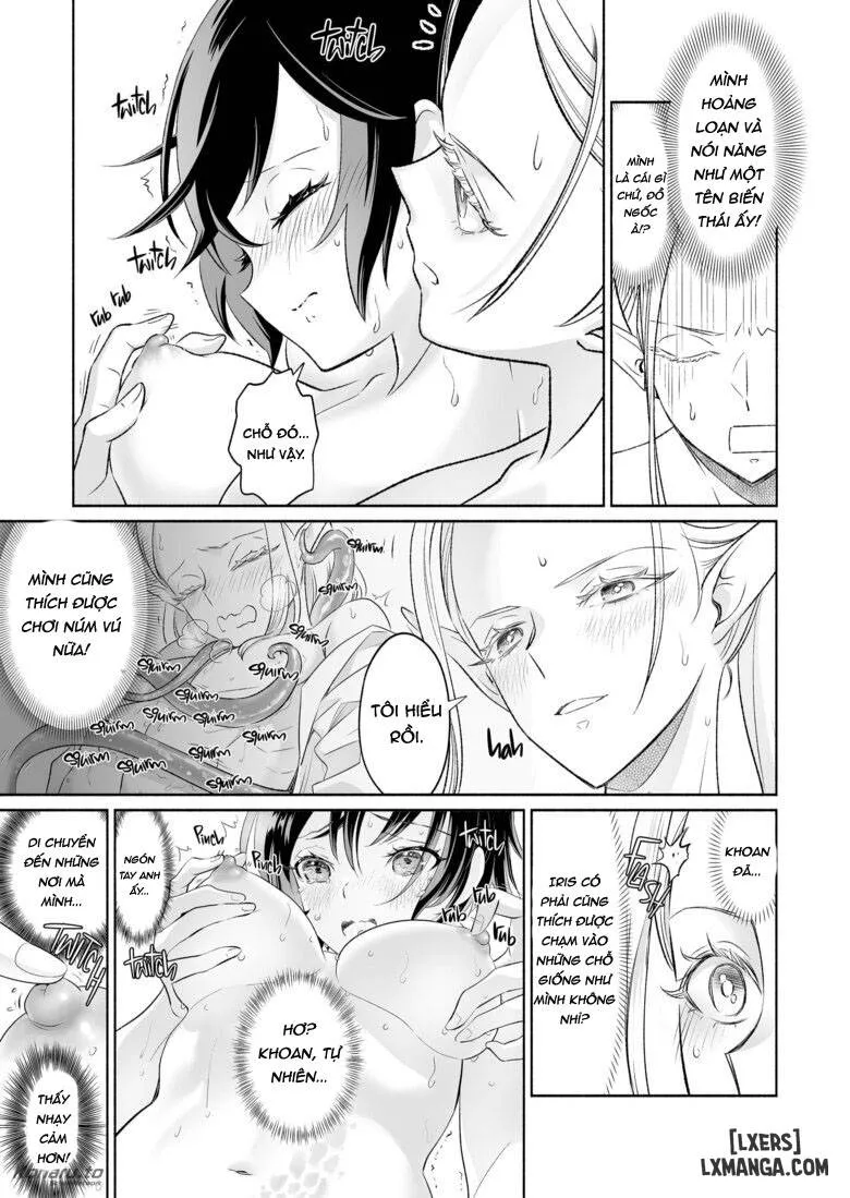 HentaiVN.net - Ảnh 21 - Brought Together With an Elf by Tentacles: Part One - Chap 1