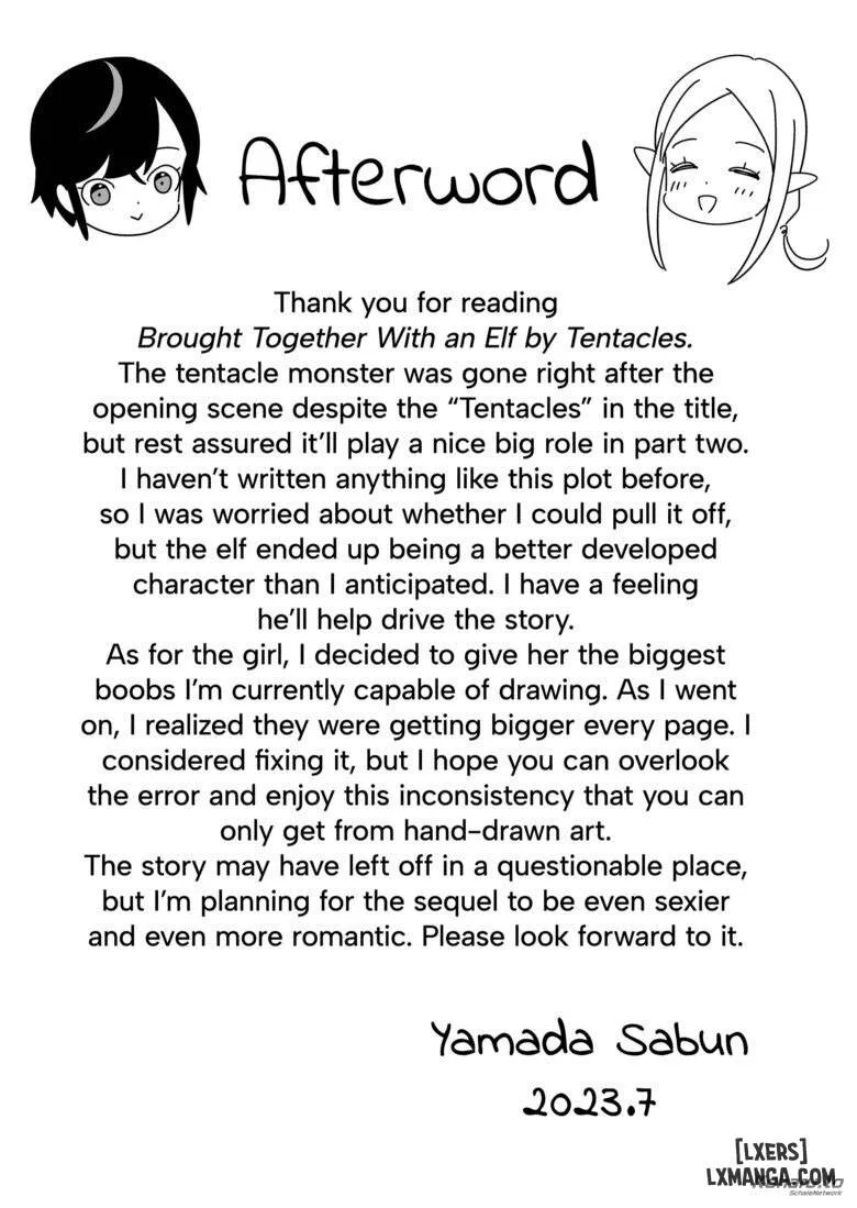 HentaiVN.net - Ảnh 42 - Brought Together With an Elf by Tentacles: Part One - Chap 1