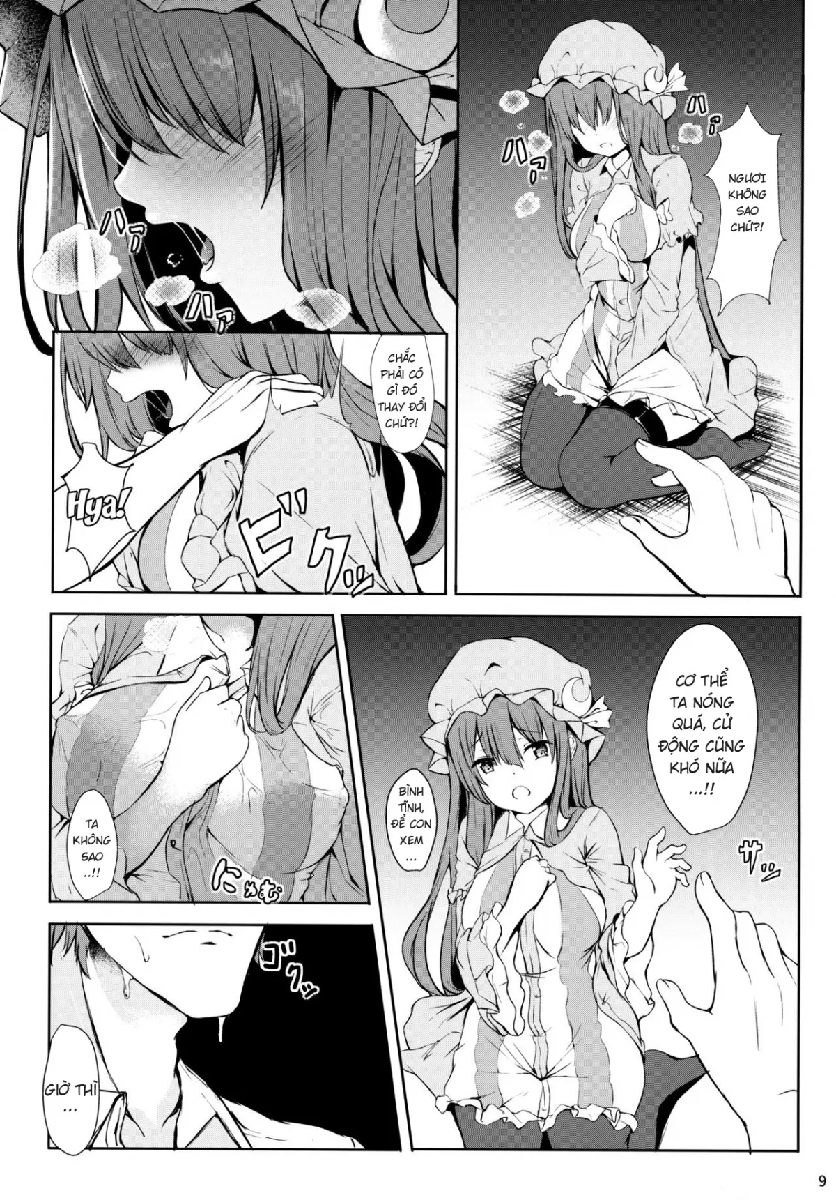 HentaiVN.net - Ảnh 7 - Tsuntsun Shita Patchoulisama Into A Dere! (Touhou Project) [Turning The TsunTsun Patchouli-Sama Into A Dere!] - Chap 1