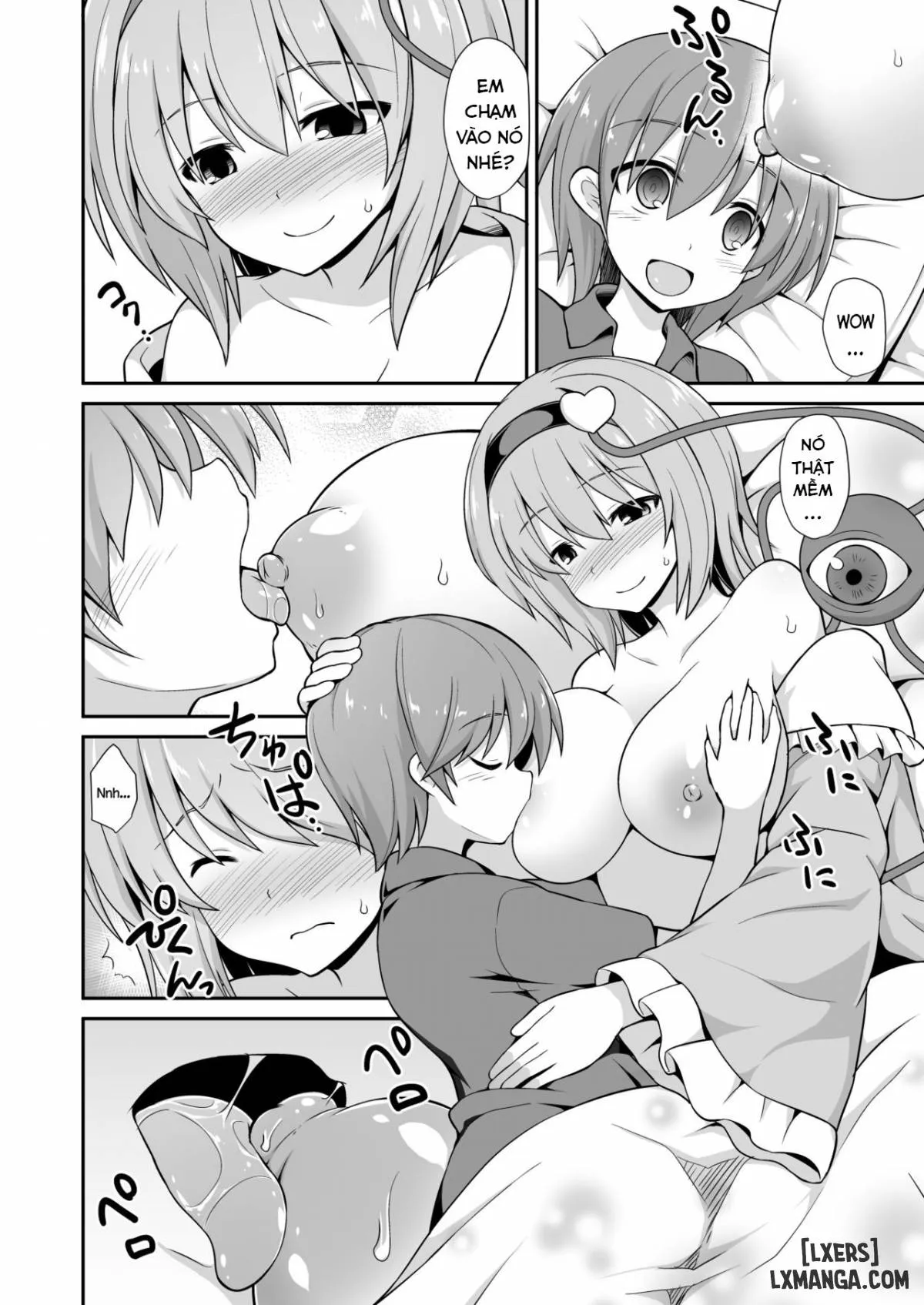 HentaiVN.net - Ảnh 11 - Sweet, Loving Sex with Satori-oneechan - Chap 1