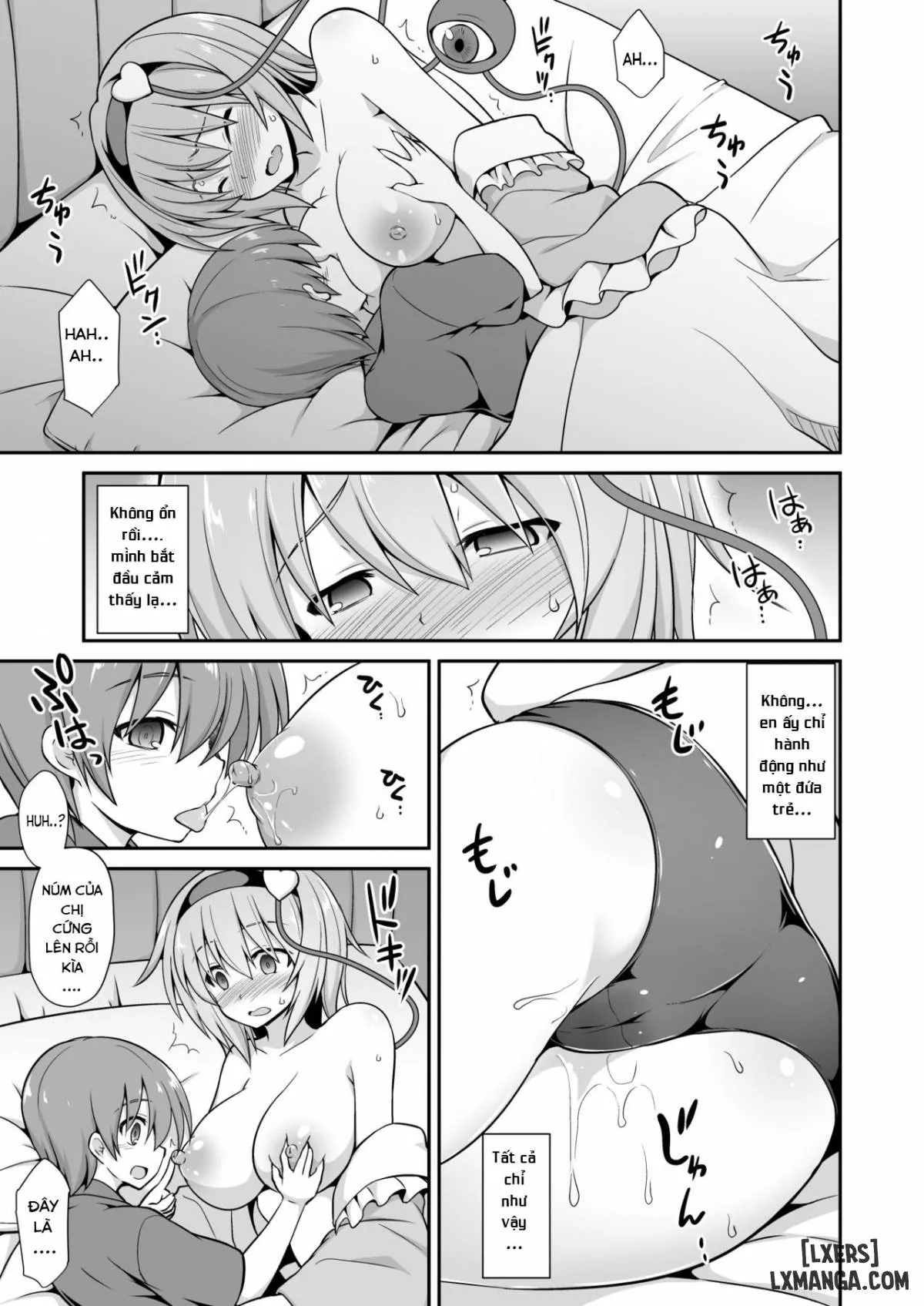 HentaiVN.net - Ảnh 12 - Sweet, Loving Sex with Satori-oneechan - Chap 1