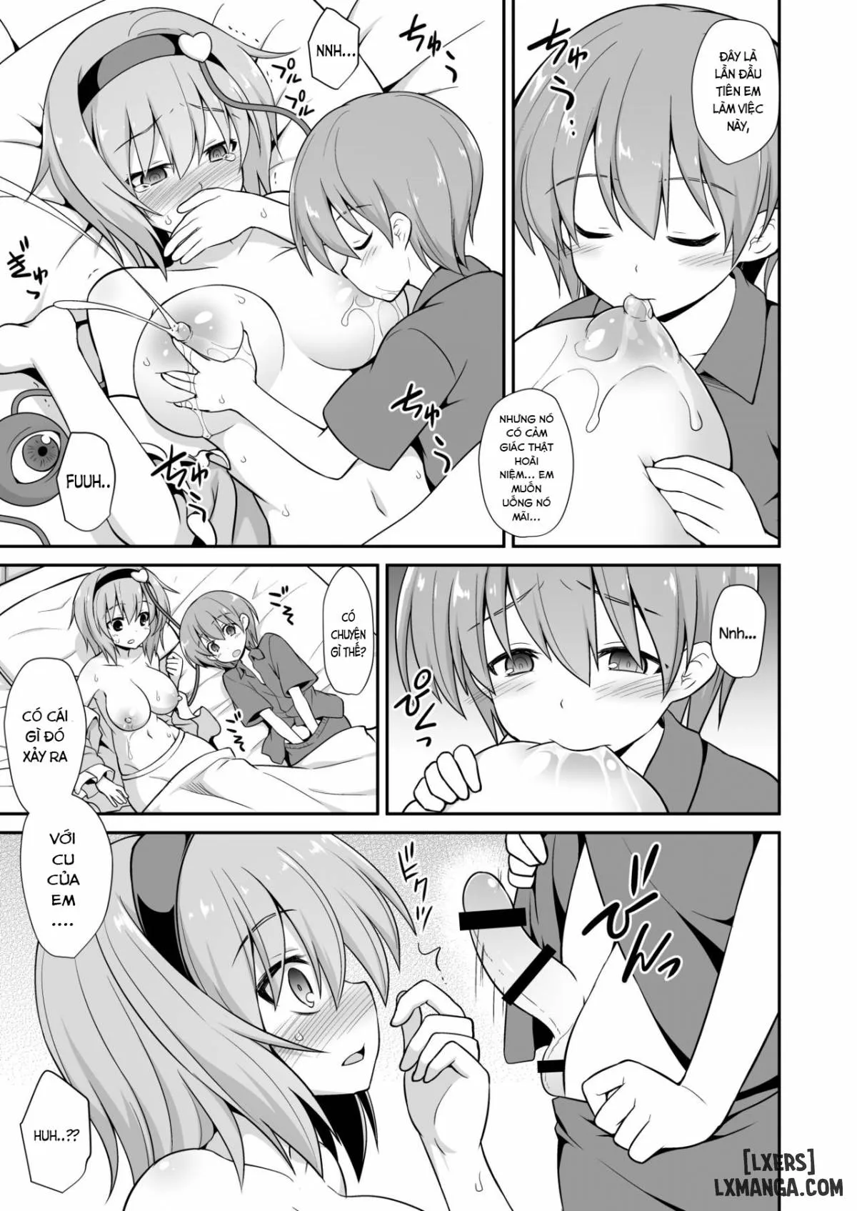 HentaiVN.net - Ảnh 14 - Sweet, Loving Sex with Satori-oneechan - Chap 1