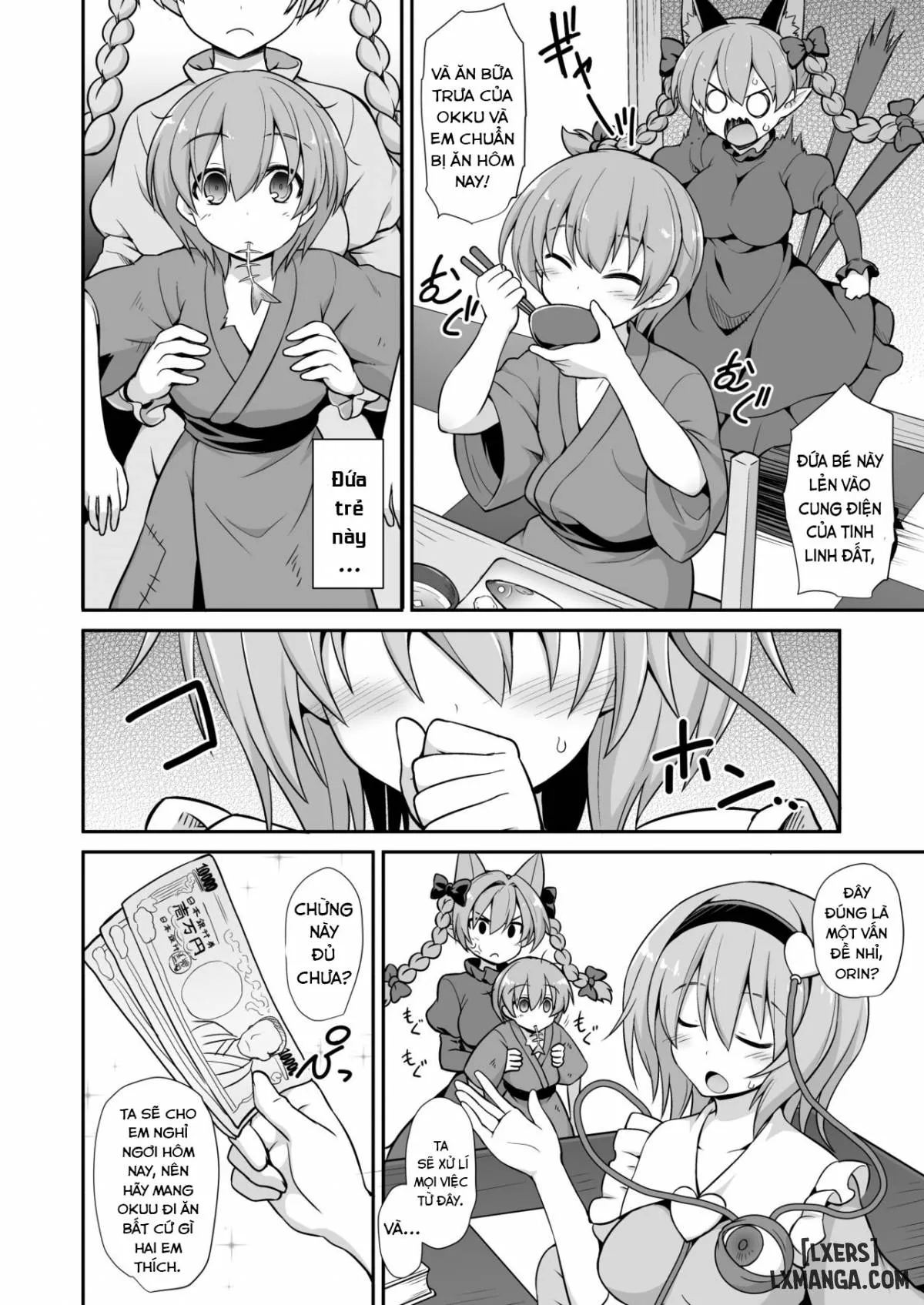 HentaiVN.net - Ảnh 3 - Sweet, Loving Sex with Satori-oneechan - Chap 1