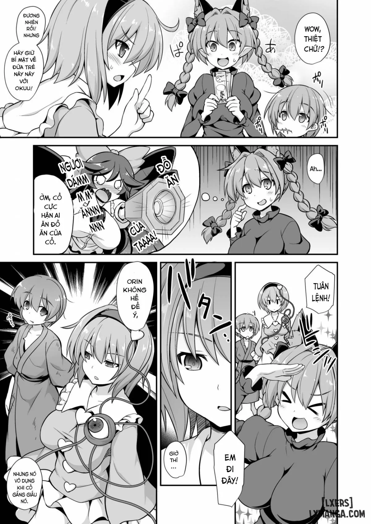 HentaiVN.net - Ảnh 4 - Sweet, Loving Sex with Satori-oneechan - Chap 1