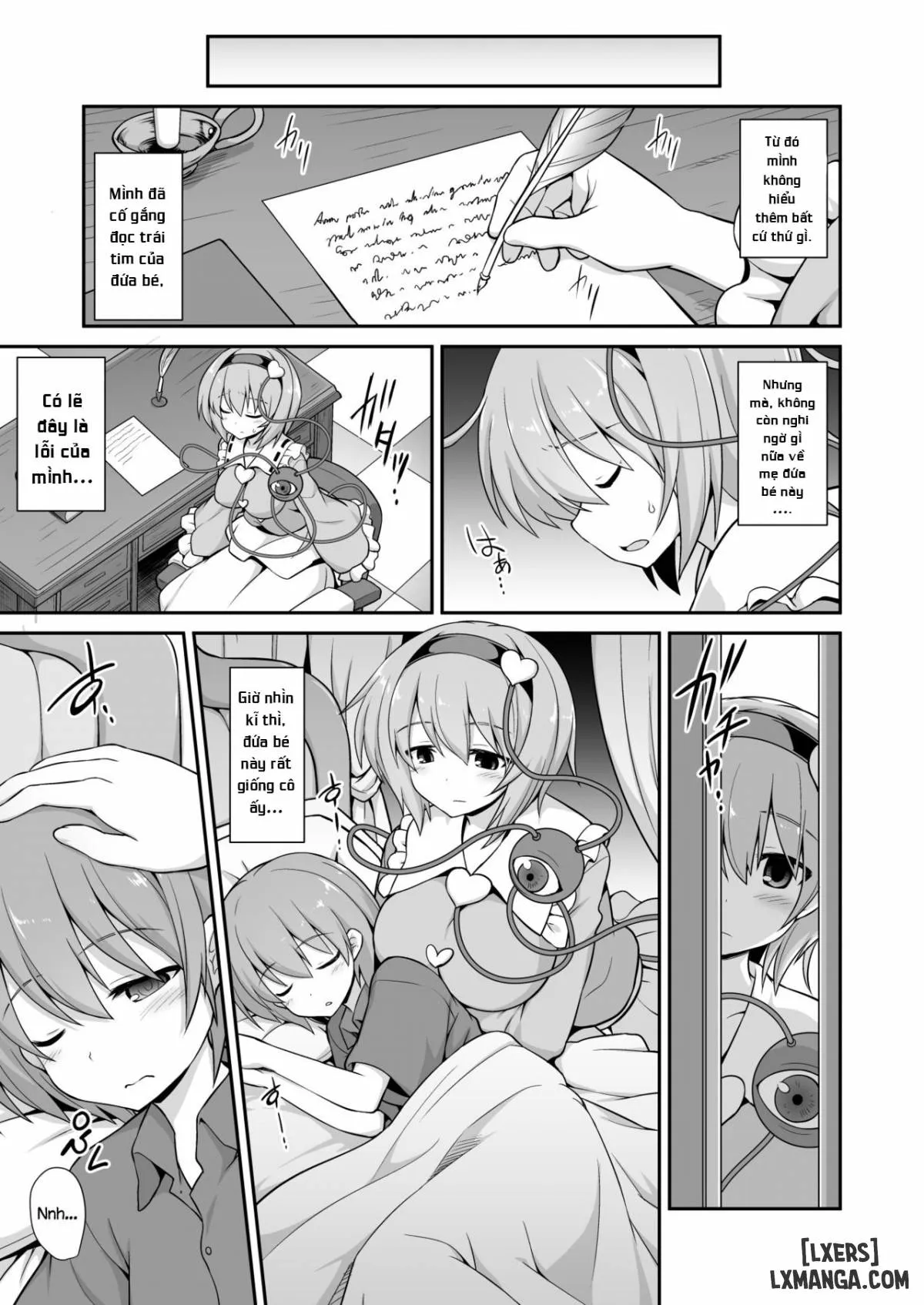 HentaiVN.net - Ảnh 8 - Sweet, Loving Sex with Satori-oneechan - Chap 1