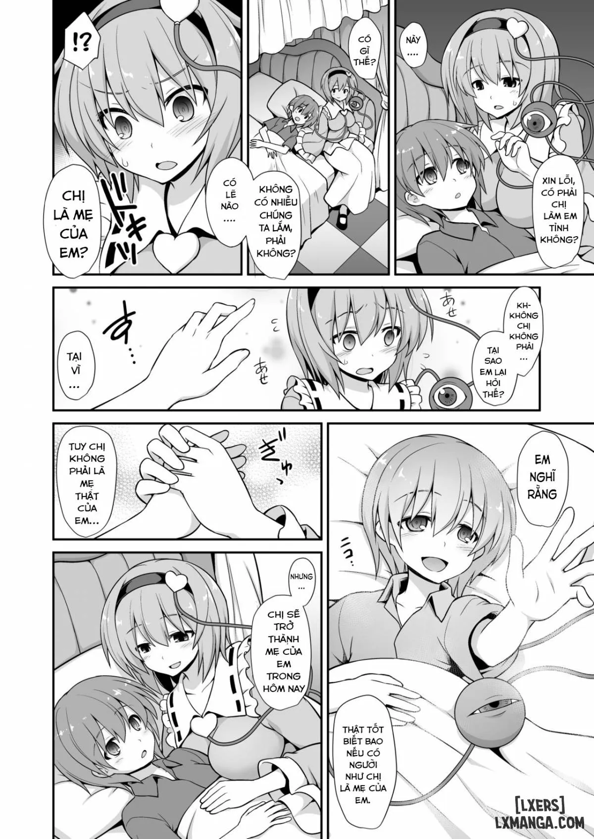 HentaiVN.net - Ảnh 9 - Sweet, Loving Sex with Satori-oneechan - Chap 1