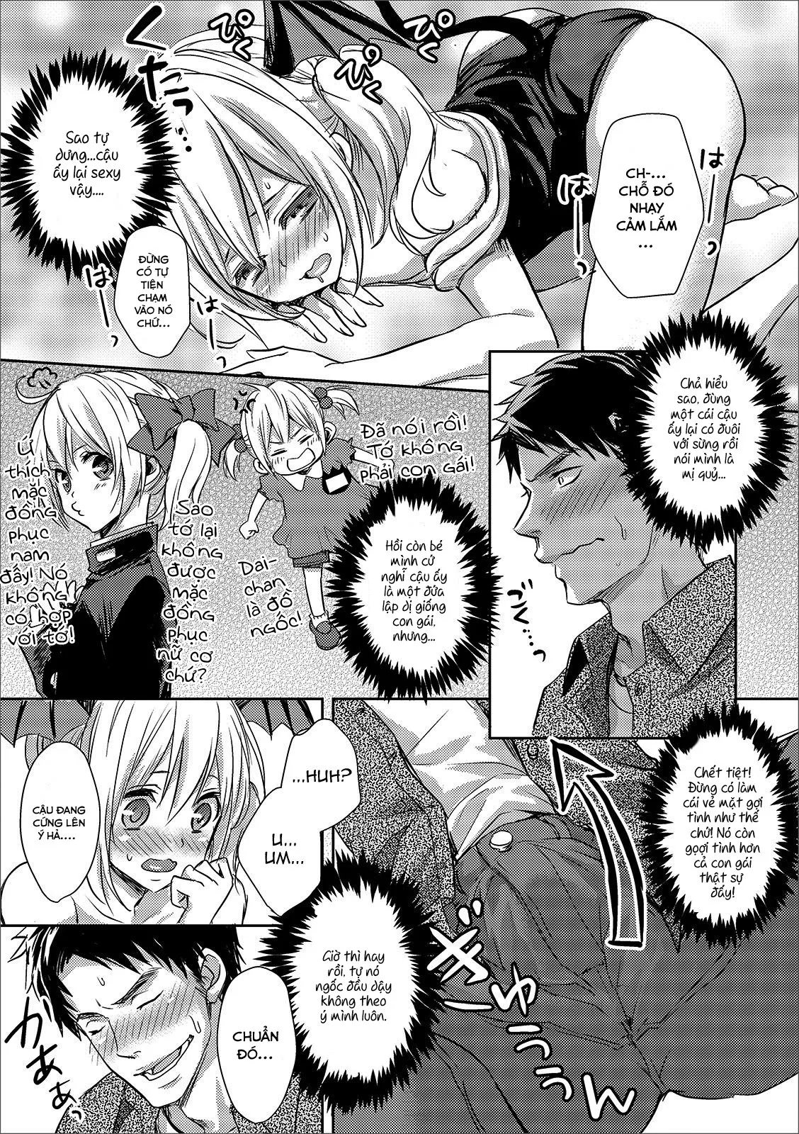 HentaiVN.net - Ảnh 8 - Otokonoko Inma-chan no Irojijou - Chap 1