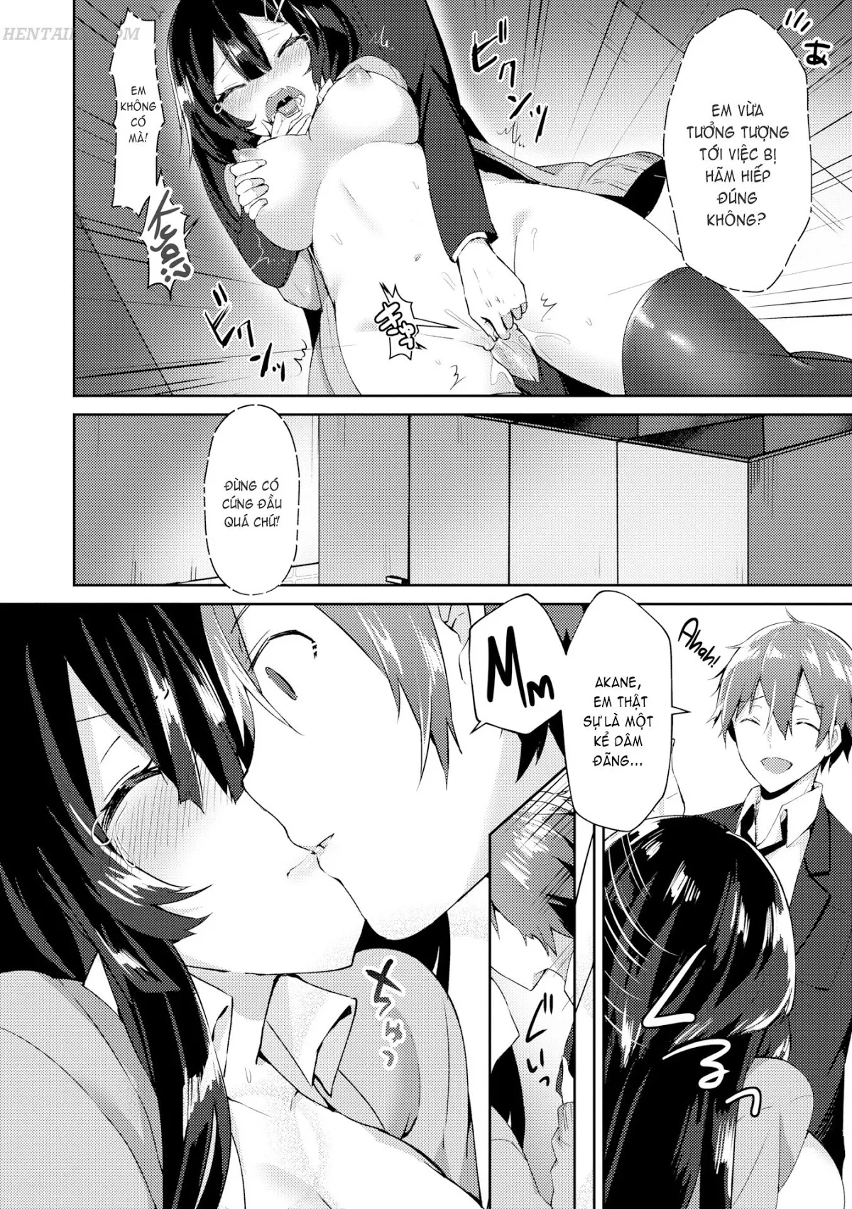 HentaiVN.net - Ảnh 17 - Obedient Girlfriend, Akane-chan! - Chap 1