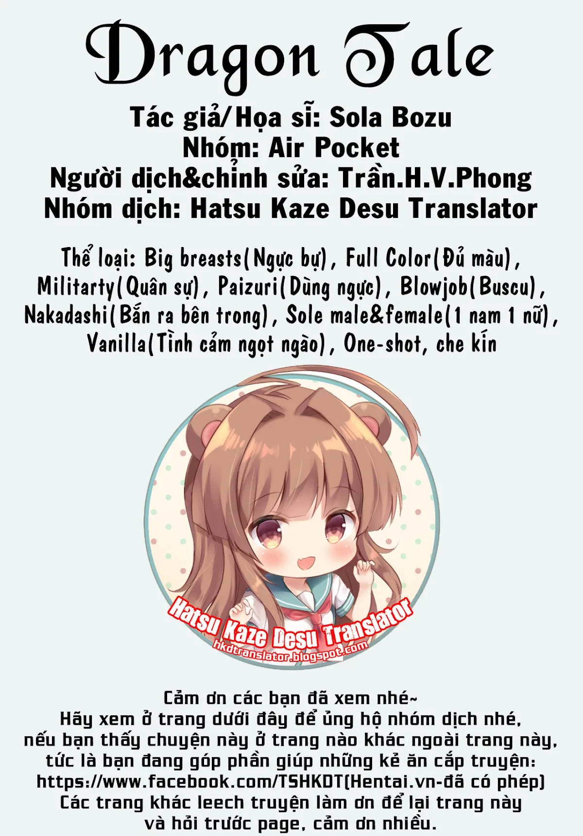 HentaiVN.net - Ảnh 3 - Dragon Tale (Kantai Collection) - Chap 1