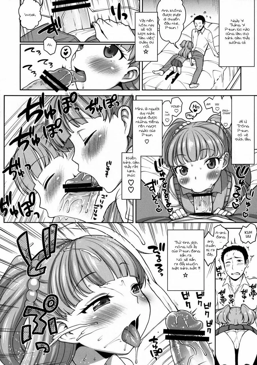 HentaiVN.net - Ảnh 12 - Rika-chan Kawaii (The Idolmaster) - Chap 1