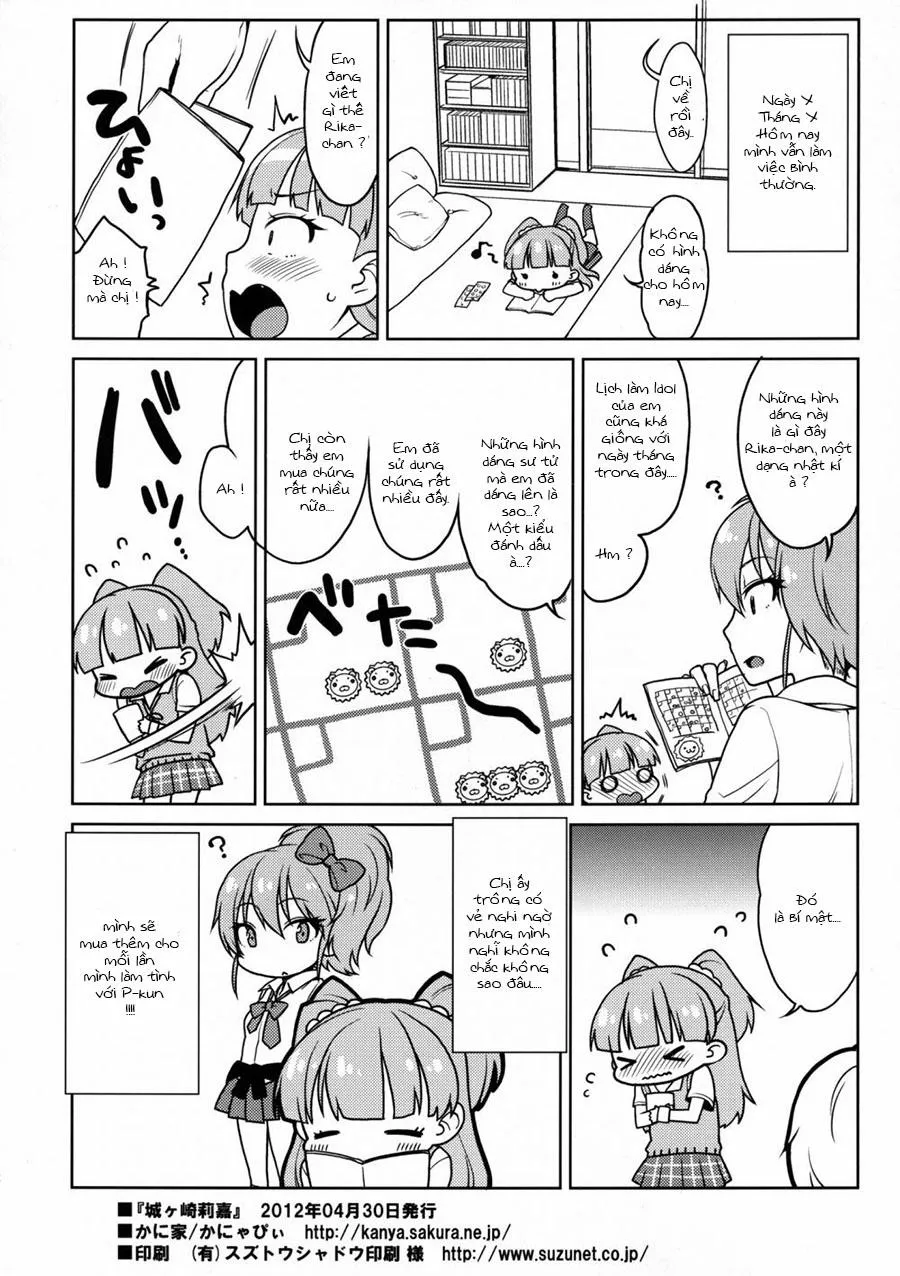 HentaiVN.net - Ảnh 22 - Rika-chan Kawaii (The Idolmaster) - Chap 1