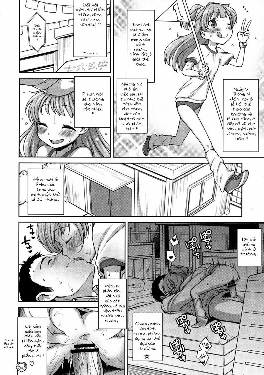 HentaiVN.net - Ảnh 6 - Rika-chan Kawaii (The Idolmaster) - Chap 1