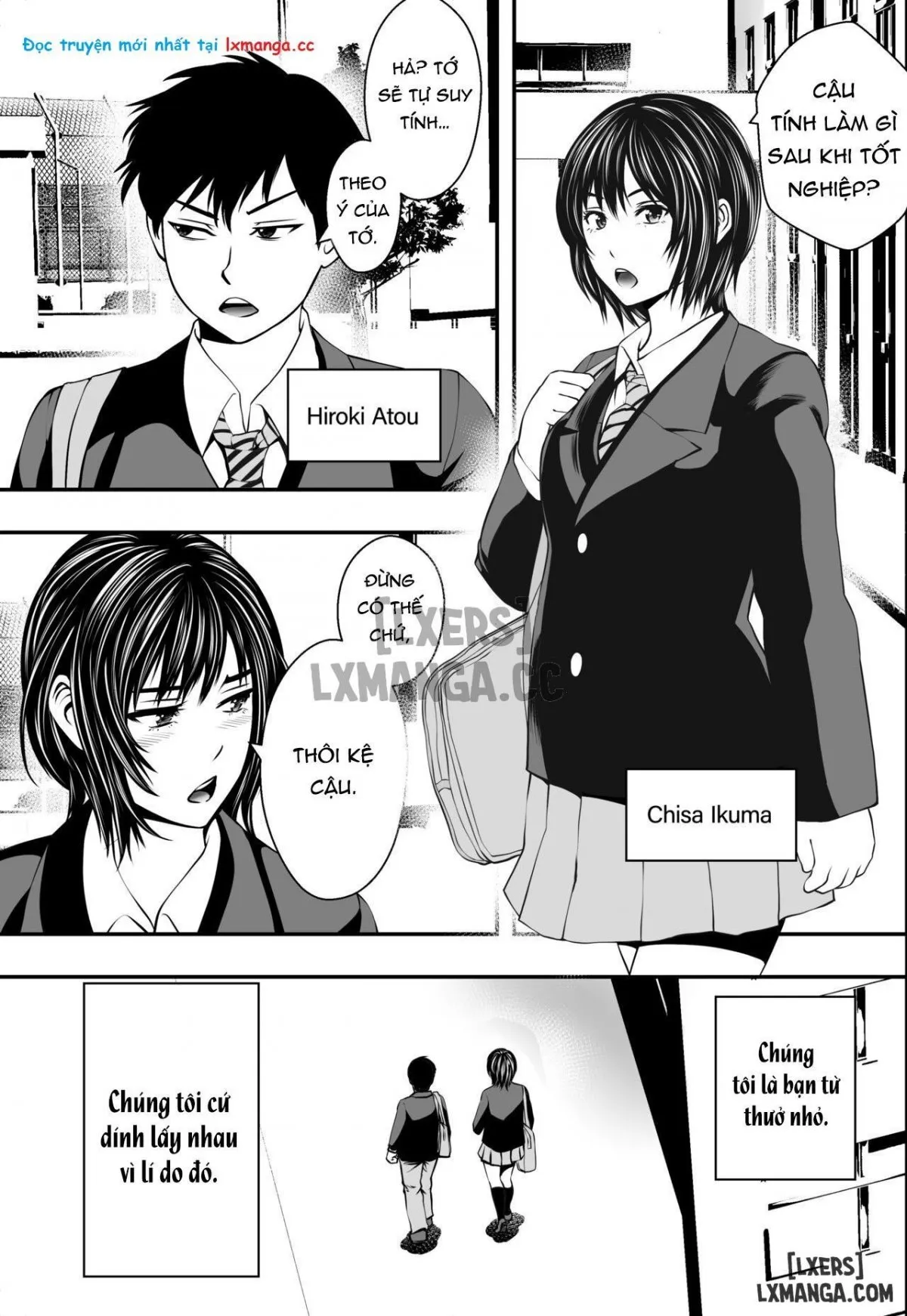 HentaiVN.net - Ảnh 3 - Until the Cherry Blossoms Bloom - Chap 1