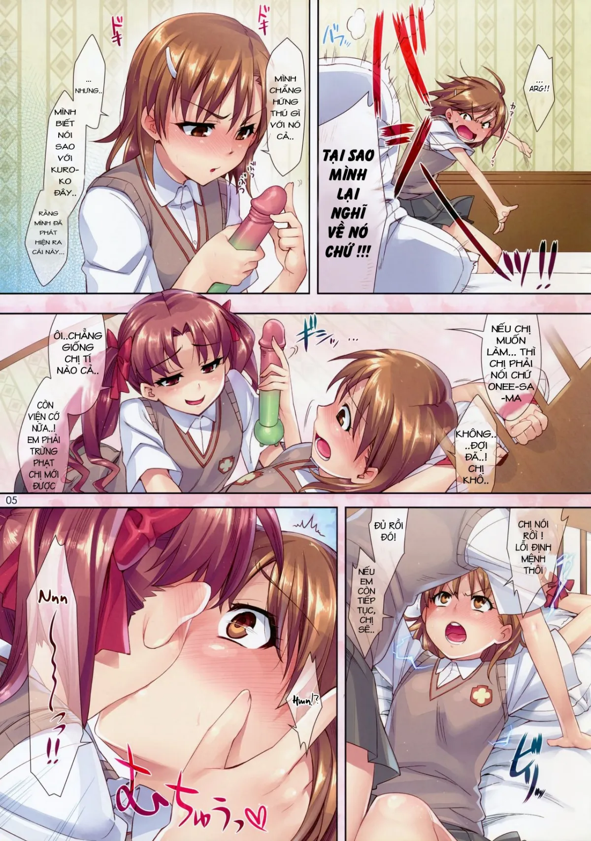 HentaiVN.net - Ảnh 6 - Mousou Railgun (Toaru Kagaku no Railgun) - Chap 1