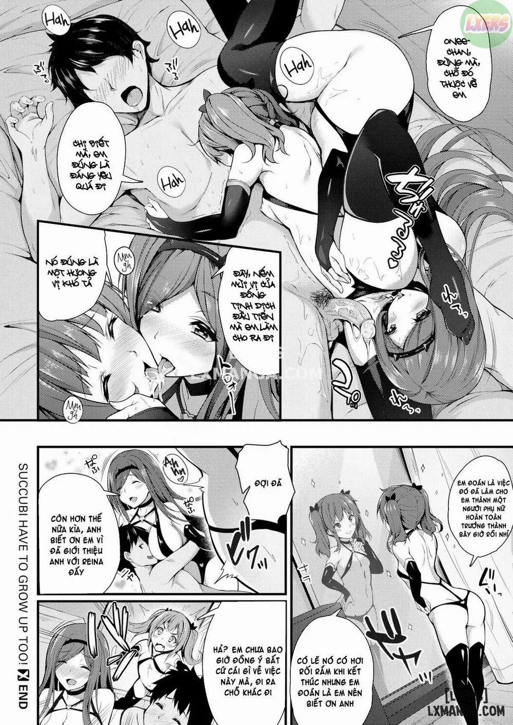 HentaiVN.net - Ảnh 22 - Succubi Have to Grow Up Too! - Chap 1
