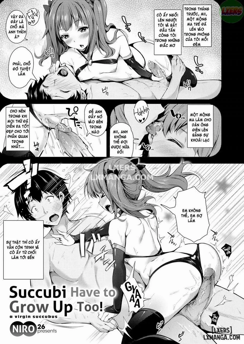 HentaiVN.net - Ảnh 5 - Succubi Have to Grow Up Too! - Chap 1