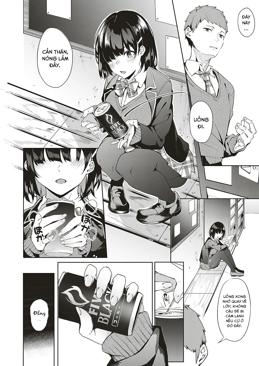 HentaiVN.net - Ảnh 3 - Nàng cún lạnh lẽo [Jihanki Yoko no Chuuken] - Chap 1
