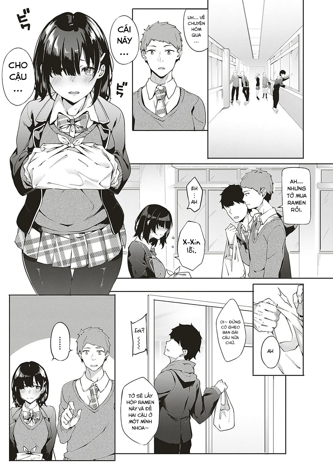 HentaiVN.net - Ảnh 4 - Nàng cún lạnh lẽo [Jihanki Yoko no Chuuken] - Chap 1
