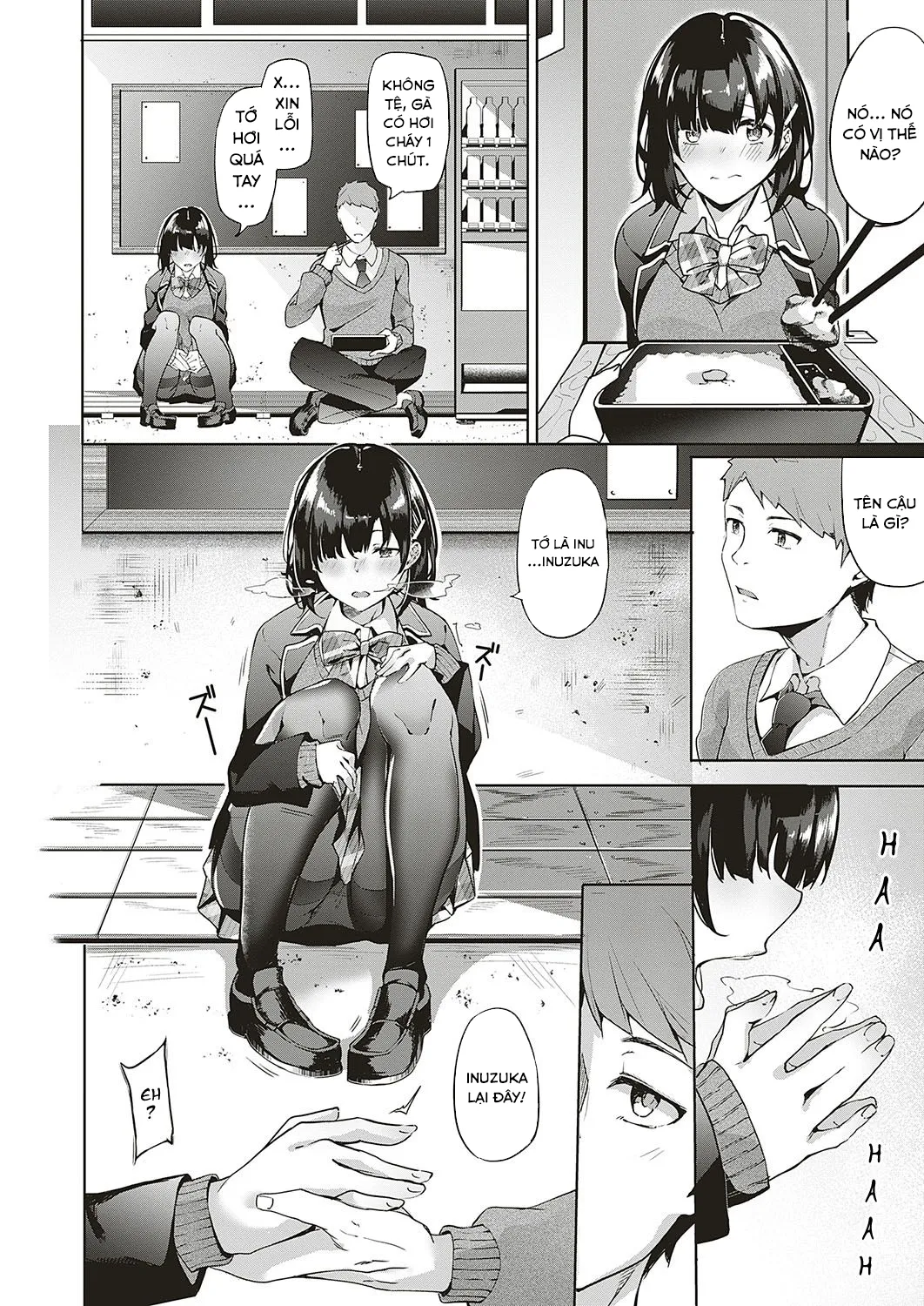 HentaiVN.net - Ảnh 5 - Nàng cún lạnh lẽo [Jihanki Yoko no Chuuken] - Chap 1