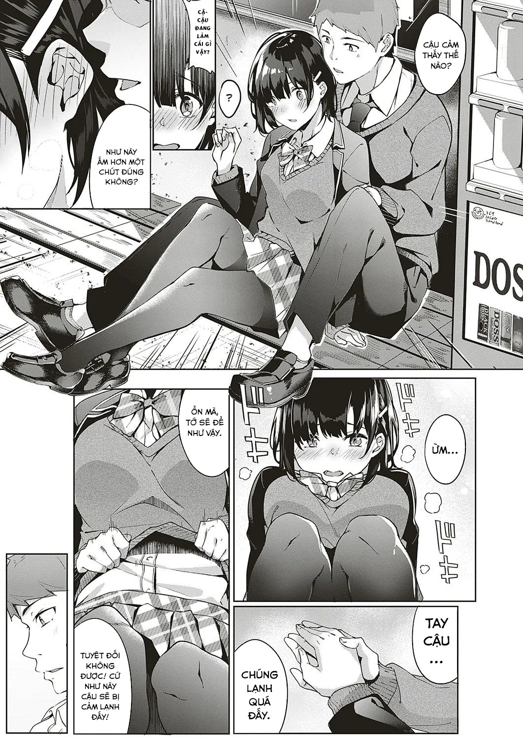 HentaiVN.net - Ảnh 6 - Nàng cún lạnh lẽo [Jihanki Yoko no Chuuken] - Chap 1