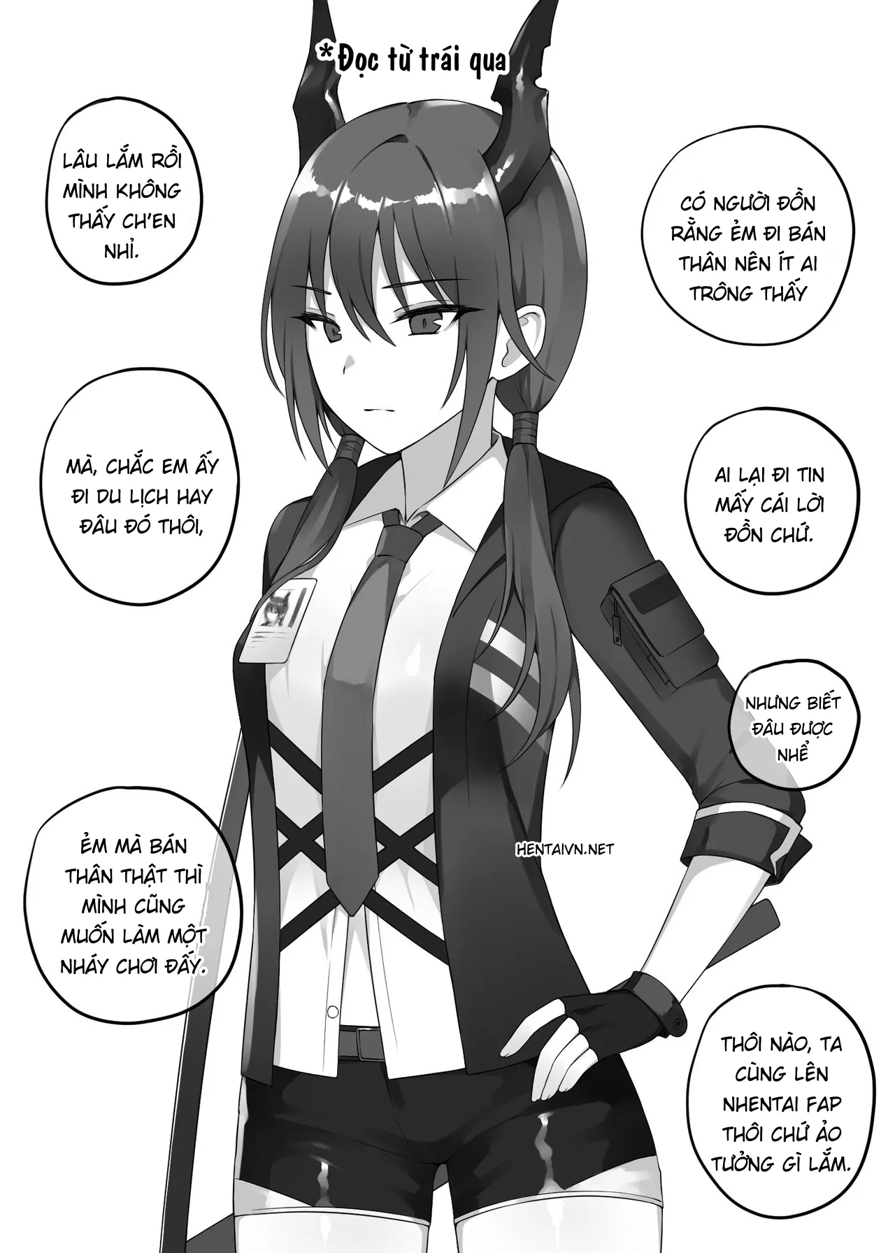 HentaiVN.net - Ảnh 3 - Ch’en After (Arknights) - Chap 1