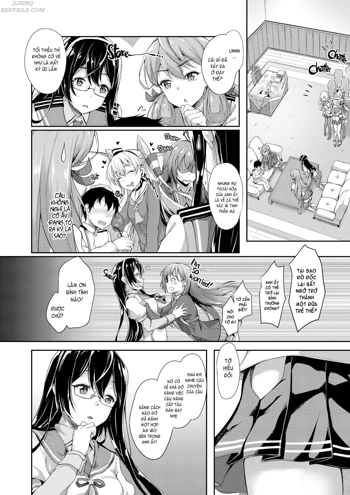 HentaiVN.net - Ảnh 6 - Suzuya Mama Ni Omakase (Kantai Collection, -KanColle-) [Just Leave It to Your Mom Suzuya; Decensored] - Chap 1