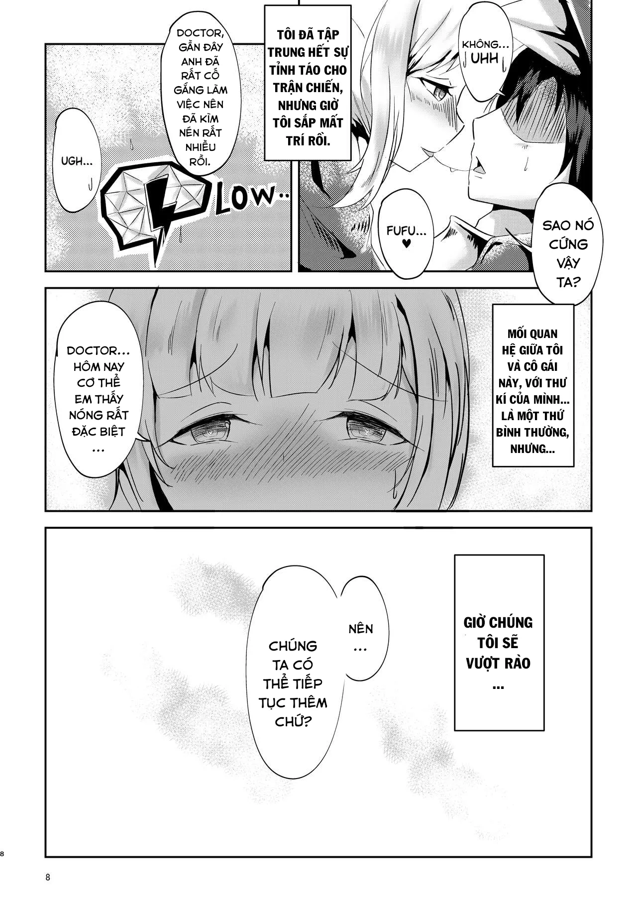 HentaiVN.net - Ảnh 8 - Majime (?) na Kanojo no Souai Bolt [The Blue Love Bolt of a Serious (?) Girl] - Chap 1