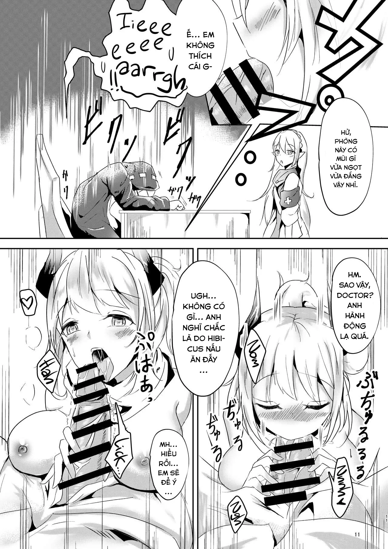 HentaiVN.net - Ảnh 11 - Majime (?) na Kanojo no Souai Bolt [The Blue Love Bolt of a Serious (?) Girl] - Chap 1