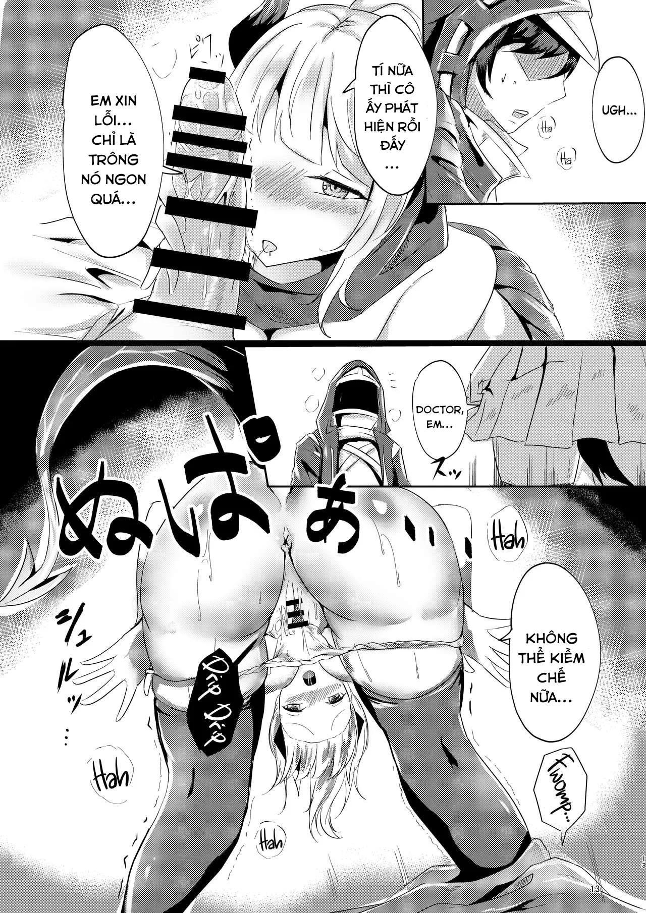 HentaiVN.net - Ảnh 13 - Majime (?) na Kanojo no Souai Bolt [The Blue Love Bolt of a Serious (?) Girl] - Chap 1