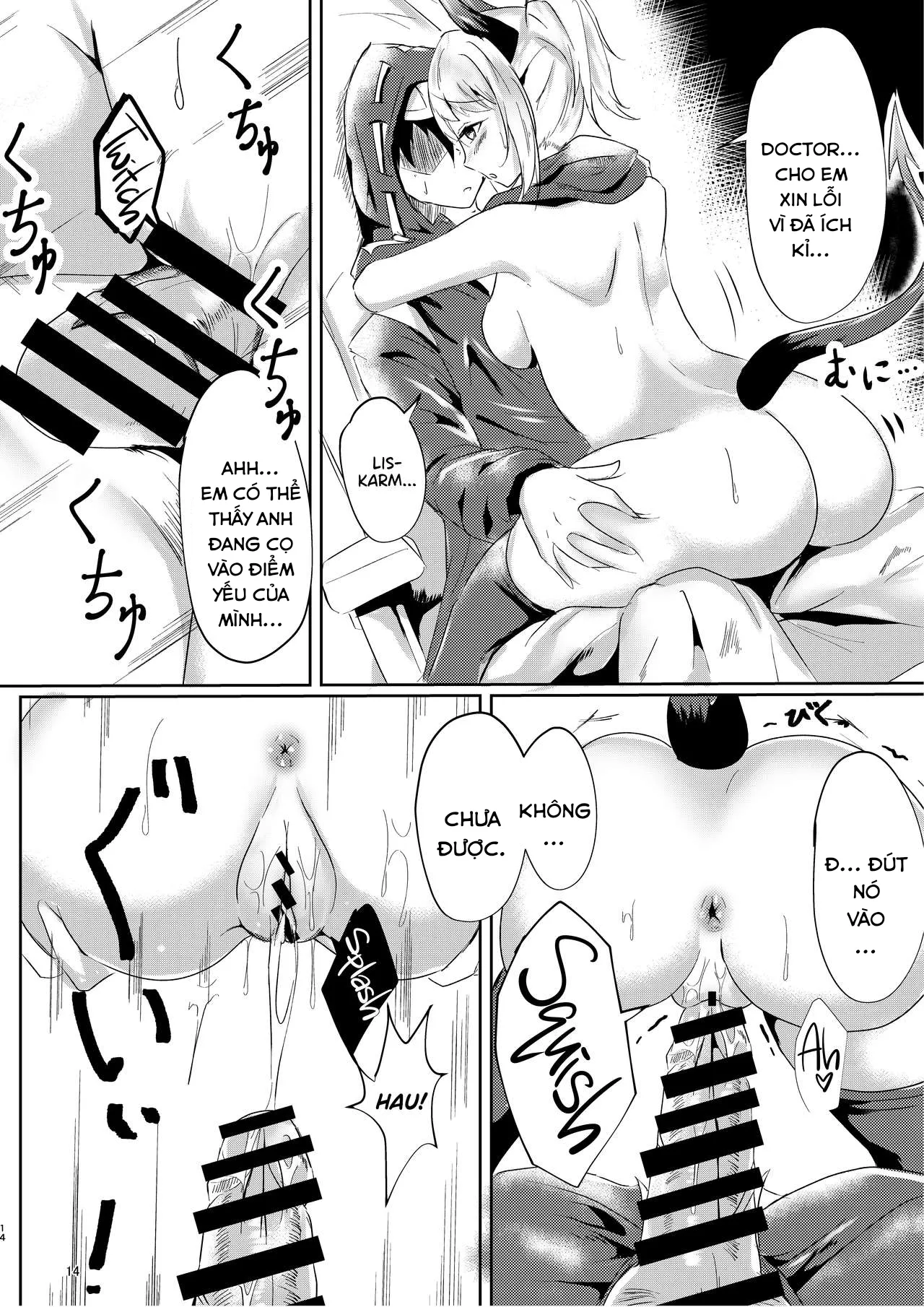 HentaiVN.net - Ảnh 14 - Majime (?) na Kanojo no Souai Bolt [The Blue Love Bolt of a Serious (?) Girl] - Chap 1